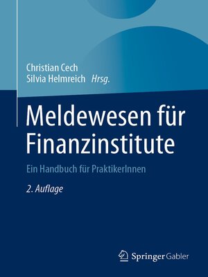 cover image of Meldewesen für Finanzinstitute